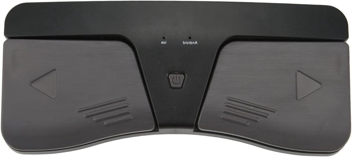 Muziek bladomslaander - Voetpedaal Controller - Muziek spelen - Draadloos en stil - 22 x 11 x 4 cm - Zwart
