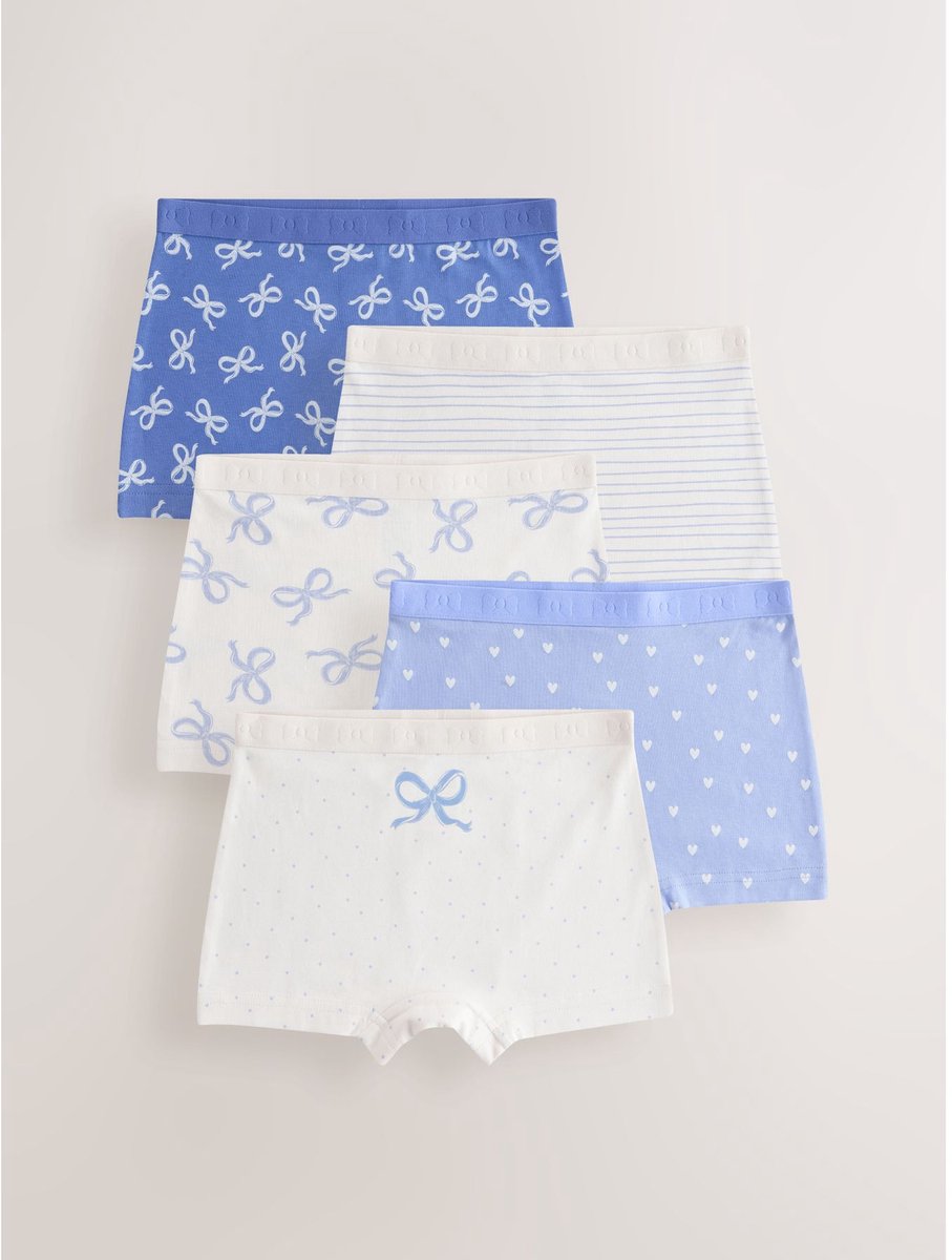 Next - Meisjes - Short Briefs 5 Pack - Wit