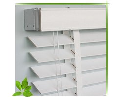 Houten Jaloezieën - Horizontale Luiken Raam - Privacy en Lichtregeling - Natuurlijk Hout Milieuvriendelijk - 60x60cm - Niet gespecificeerd