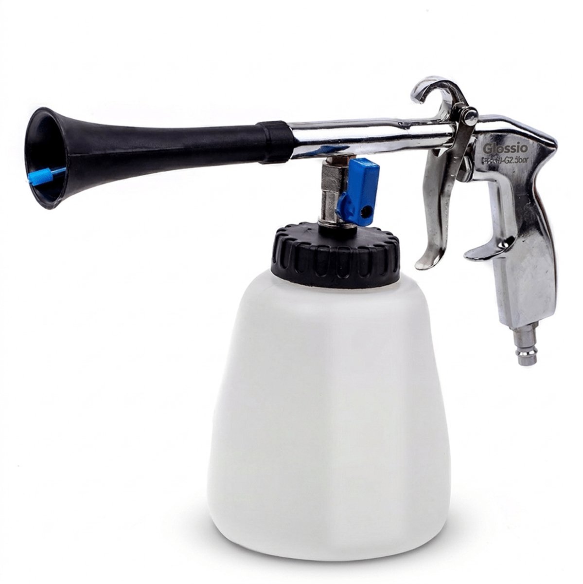 Glossio Professioneel Pneumatisch Reinigingspistool – Foamgun en Foamer voor Diepe Interieurreiniging – 1L