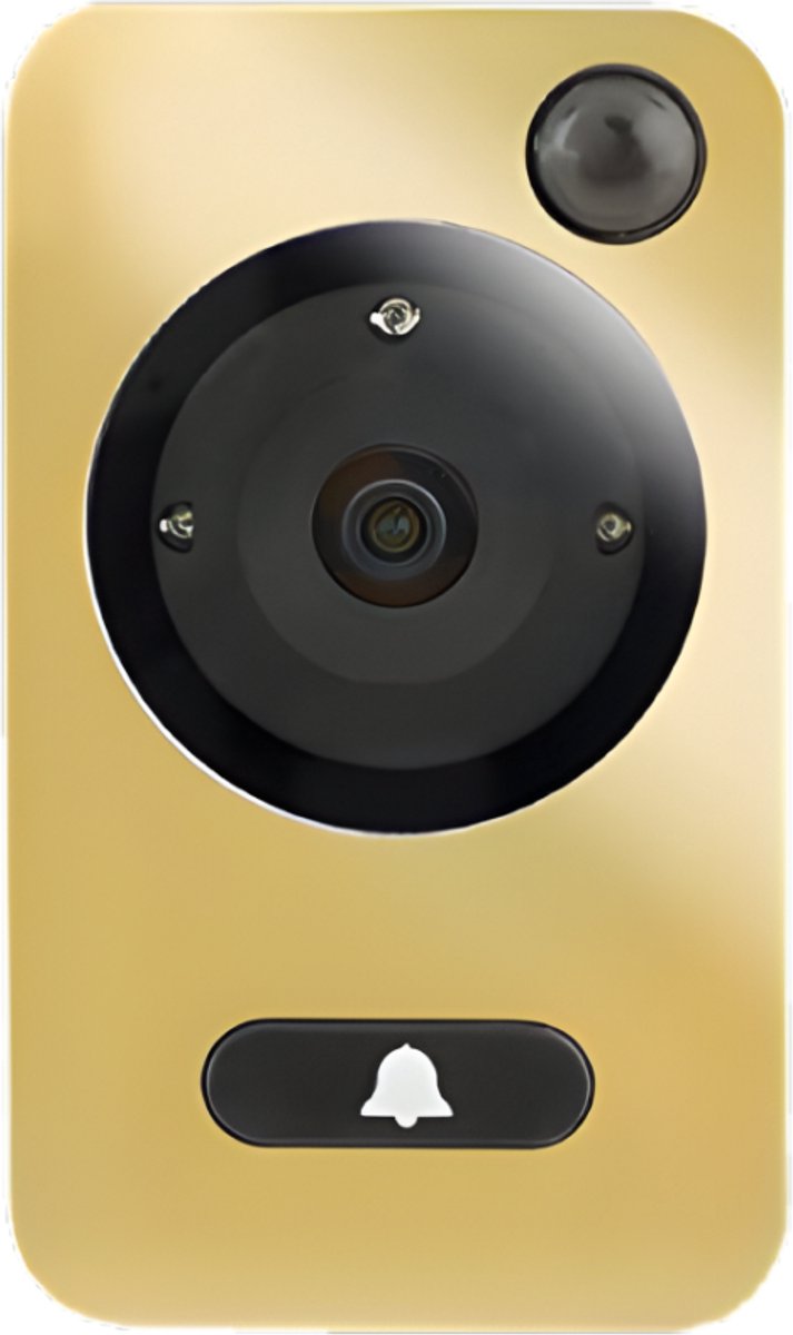 Yale - Digitale Deurspion DDV 5800 - Messing - Opname bij Beweging