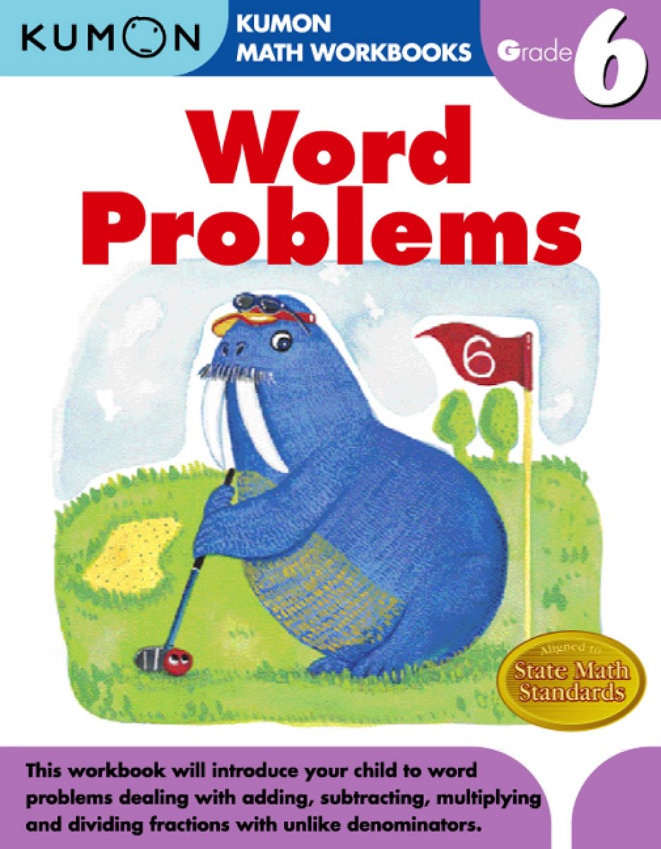 Omslag van Word Problems Grade 6