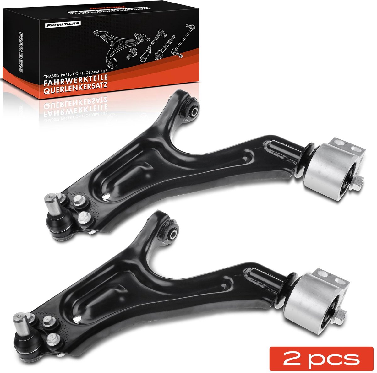 Frankberg 2x Draagarm Vooras Onder voor Saab 9-5 Kombi YS3E