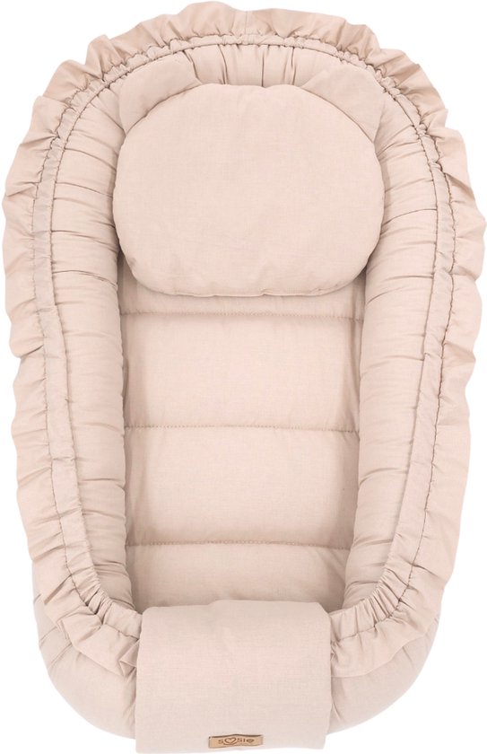 Babynestje – FRILL – Beige