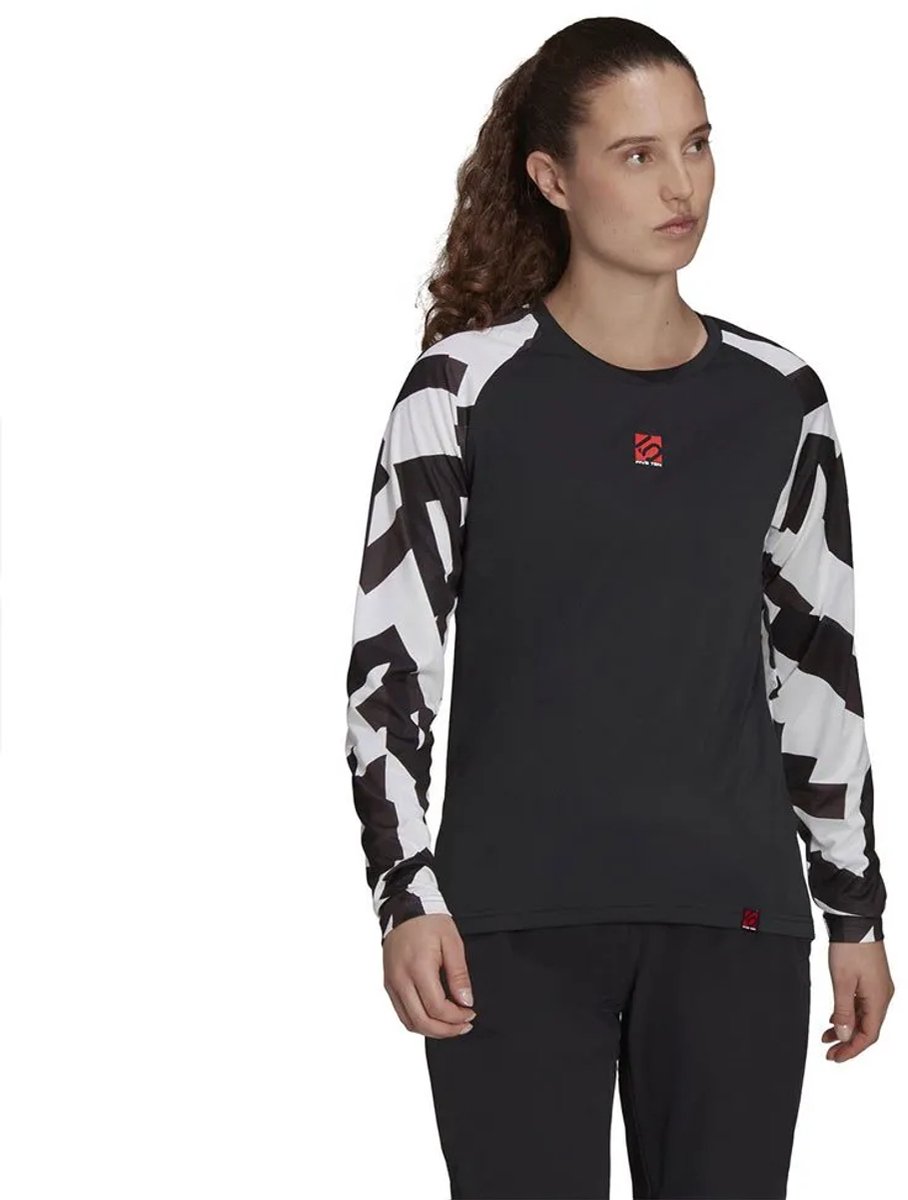 Five Ten The Trail T-shirt Met Lange Mouwen Vrouw Zwart