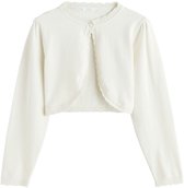 Next - Meisjes - Bolero voor speciale gelegenheden - Crème