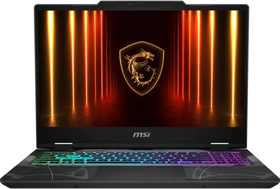 MSI Cyborg 15 B13WGKG-630XPL Intel® Core™ i7 i7-13620H Laptop 39,6 cm (15.6") Full HD 16 GB DDR5-SDRAM 1 TB SSD NVIDIA GeForce RTX 5070 Laptop GPU Wi-Fi 6E (802.11ax) Gratis DOS Zwart - MSI - Hoofdafbeelding