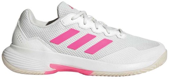 Chaussures pour femmes de course sur terrain dur Adidas Gamecourt 2 Wit EU 38 Femme