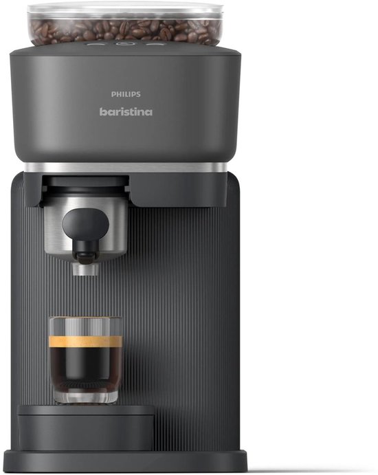 Philips Baristina - BAR300/60 - Espressomachine - Koffiemachine Met Bonen - Zwart