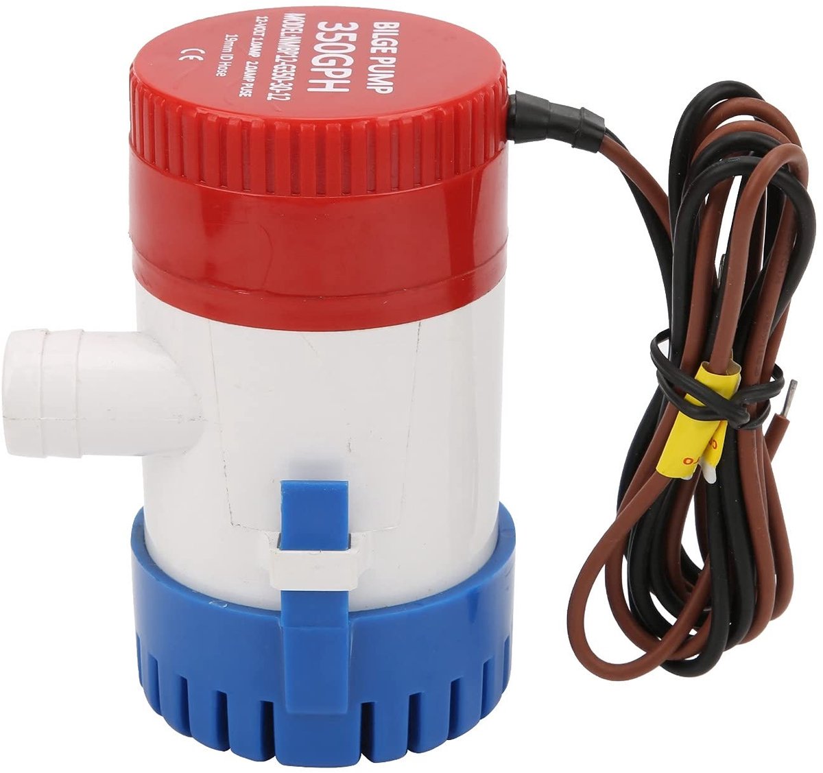 350GPH Bilge Pump 12V - Elektrische Waterpomp voor Boot, Caravan en RV