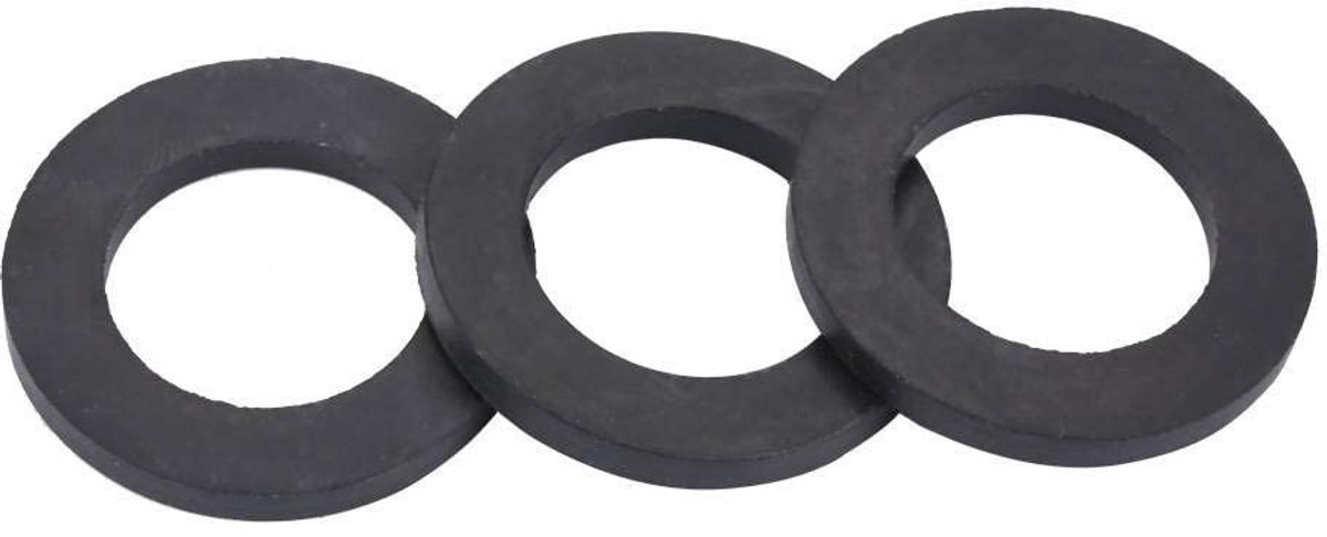 Smoakez - Rubber Washers - 12 Stuks - Hoogwaardige afdichtingen - 3/4 Inch - Perfect voor leidingen - Voor taps en douchekoppen