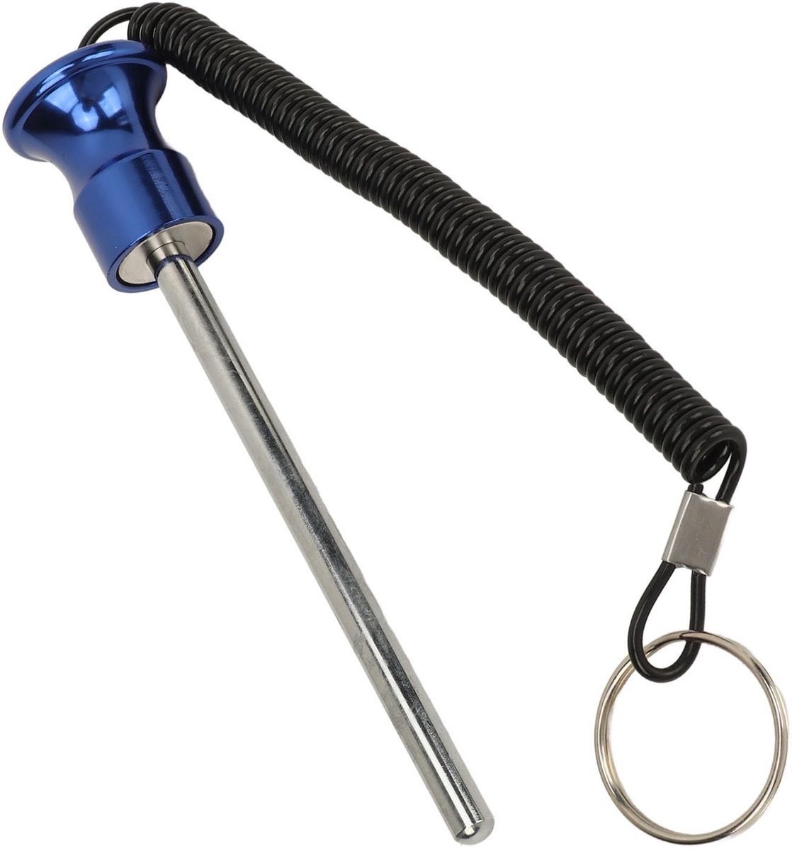 Dailygoods - Gym gewicht stapel pin - Magnetische gewicht machine pin - Duurzaam en gemakkelijk te vergrendelen - Blauw - Krachttraining accessoires -