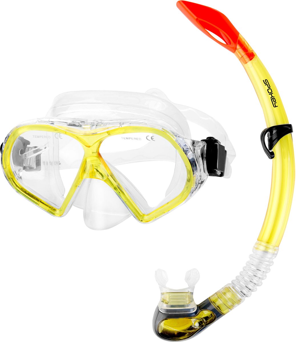 Spokey FLONA Snorkelset - Goud