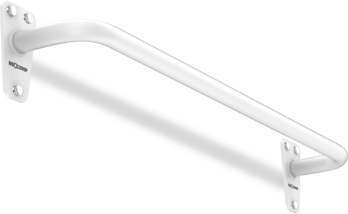 NEOLYMP Optrekstang voor wandmontage uit staal voor calisthenics en homegym Weiss