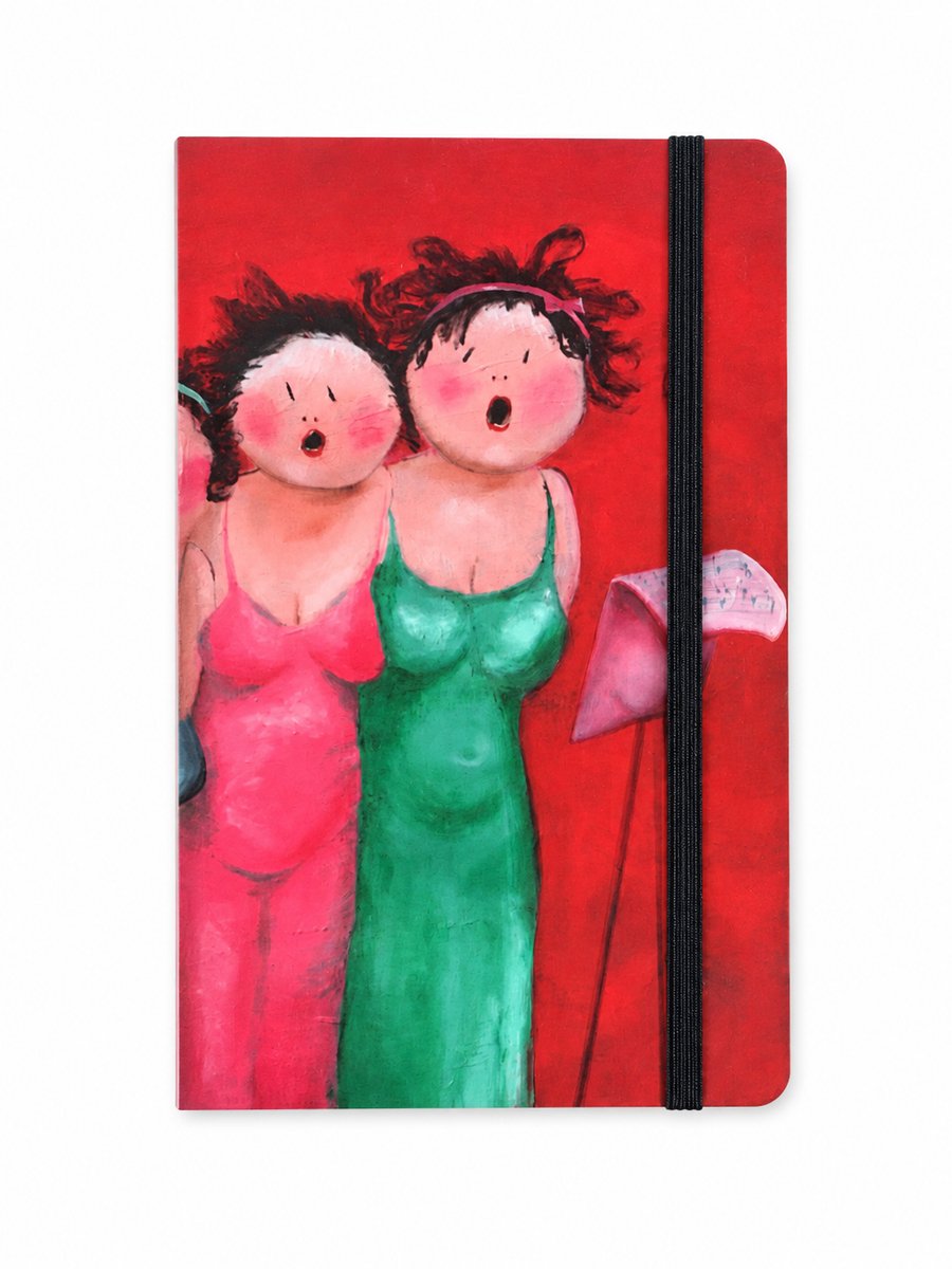 Notitieboek - Kunst - Uit volle borst, Judith Stam