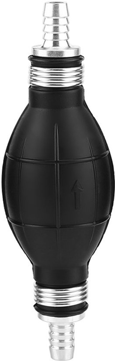 Jhubersproducts - Benzinepomp - Brandstofpomp voor motorboot - 10mm Standaard - Rubber en aluminium - Snel en efficiënt - Geschikt voor voertuigen zon