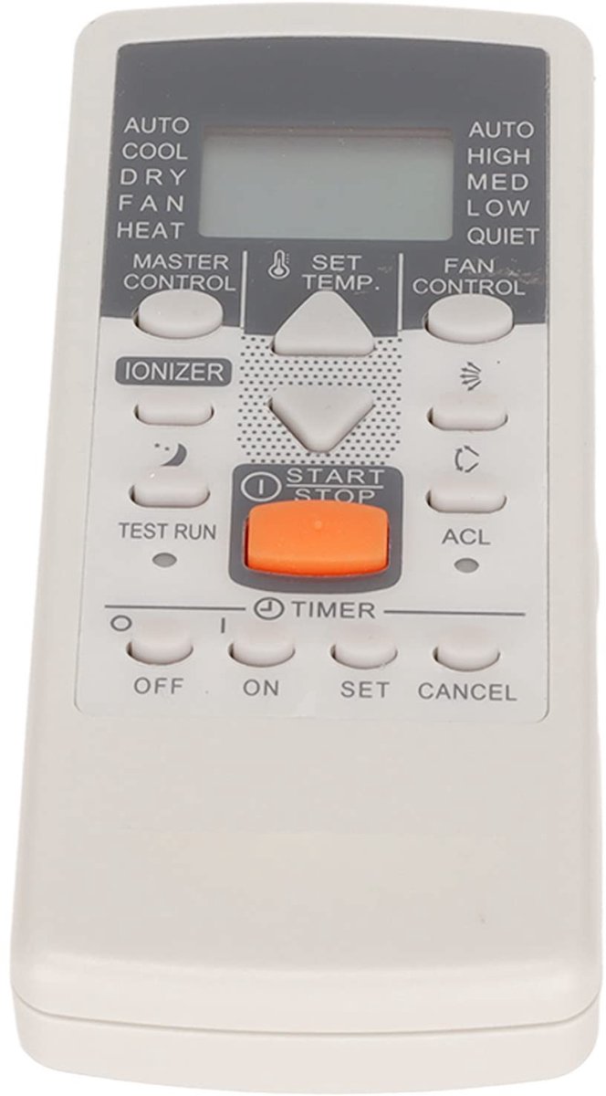 Dailygoods - Universele Vervangende Airconditioner Afstandsbediening - Eenvoudig te gebruiken - Stijlvol ontwerp - Geschikt voor AR JE5 AR JE4 AR JE6