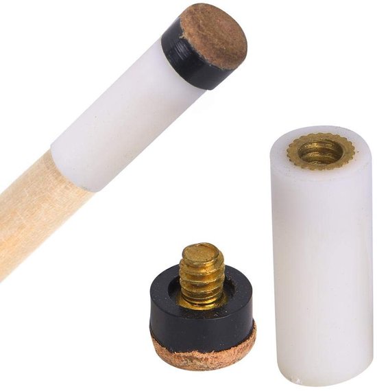 Dailygoody - Cue Tips - Reserveonderdelen - Ideaal voor biljartstick reparatie - 10 stuks - Biljart benodigdheden - Geschikt voor elke biljartliefhebb van Merkloos — afbeelding 4