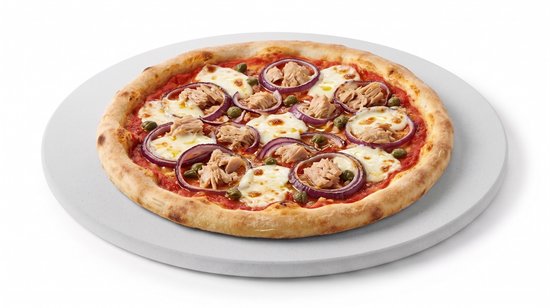 Pizzasteen Compact – 29,5 cm – voor 15″ Kamado