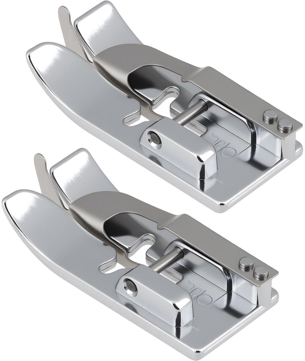 Allecto- Naaimachine Blinde Zoom Metalen Voet - 2 STKS - Compatibel met Brother Machines