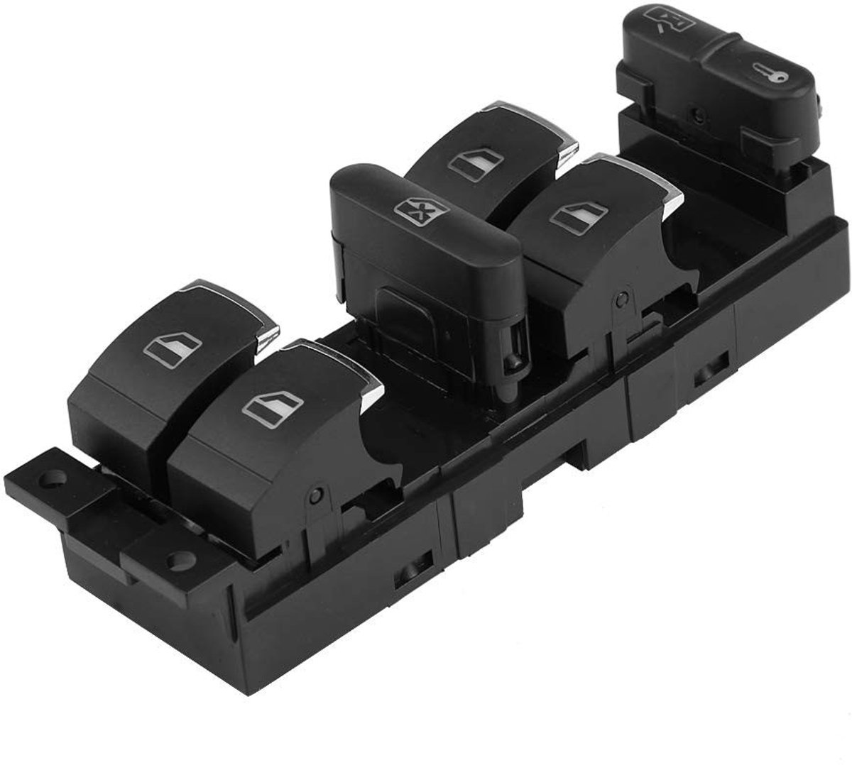 Jhubersproducts - Raam Schakelaar - Autodeur Controle - Vervangend Onderdeel - 14,5 x 5,5 x 4 cm - Hoofdschakelaar - Betrouwbare Kwaliteit - Geschikt