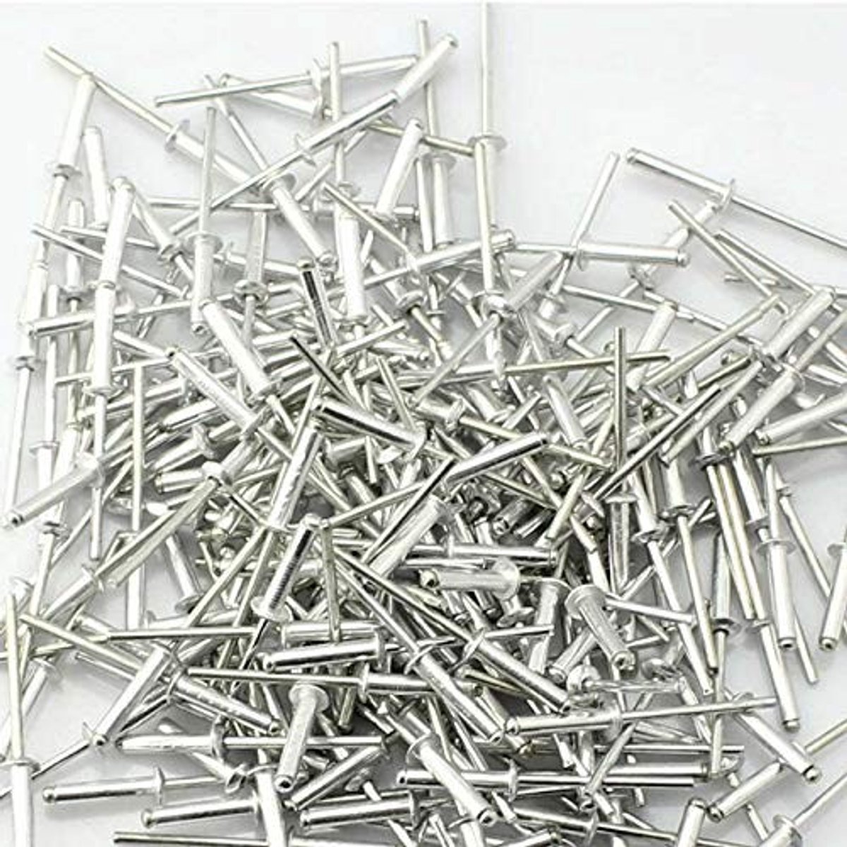 Jhubersproducts - Aluminium Pop Rivets - Blinde Rivets - Grote Flens - 3.2 x 7 mm - 50 Stuks - Kwaliteit voor Bouwprojecten - Geschikt voor Meerdere T