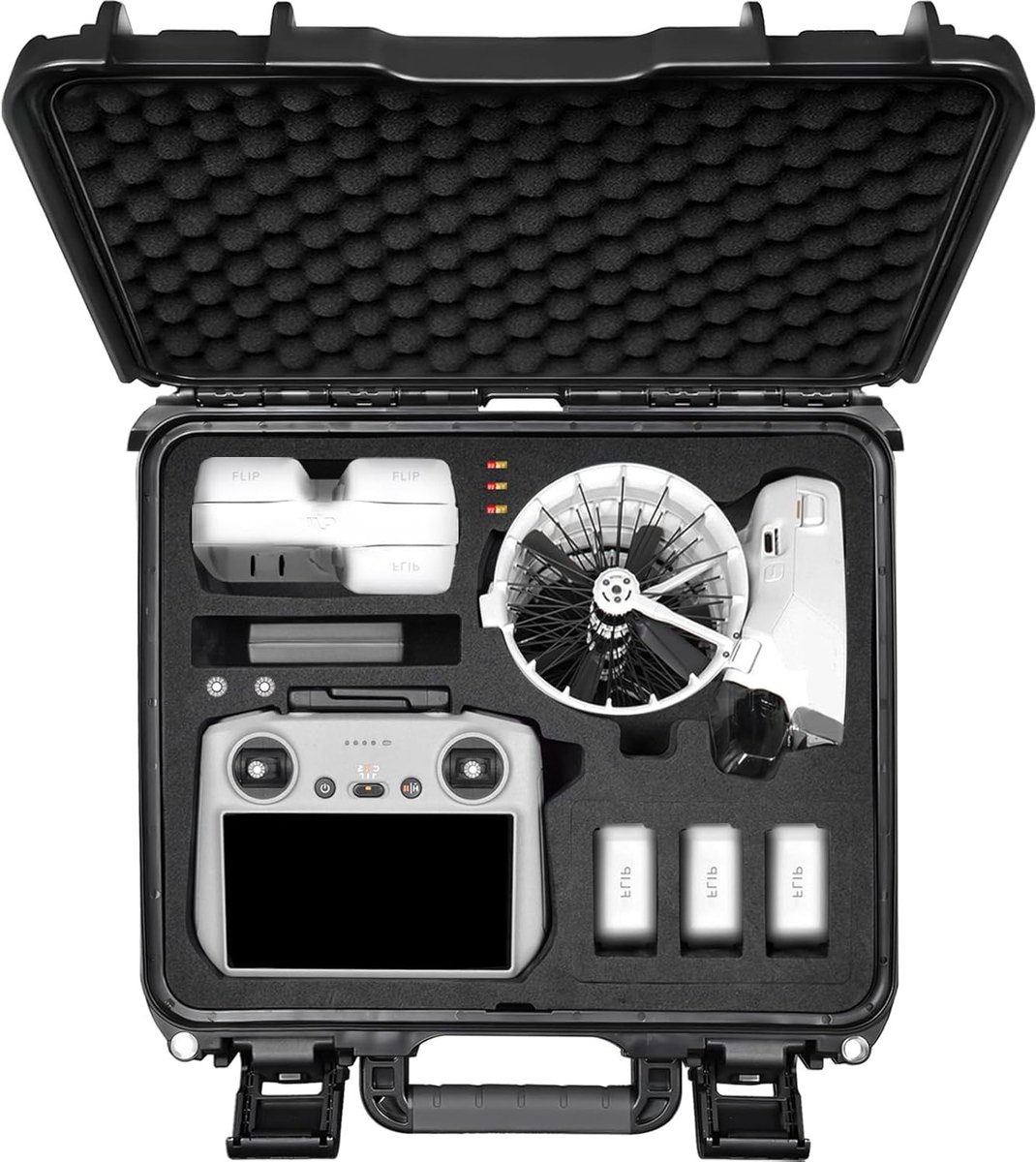 Draagbare Waterdichte Hardcase voor DJI Accessoires, Batterijen, Oplader en Meer