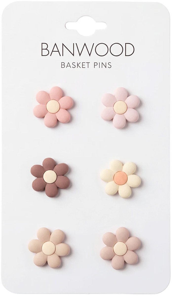 Banwood Pins - Flowers