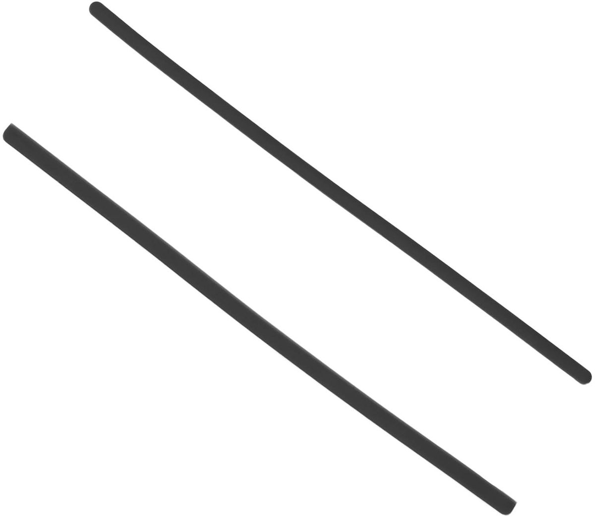 By shayne - Laptop zelfklevende strip - Anti-slip pad - Grijs - Rubber voetstrip - Geschikt voor Dell Latitude 7400 E7400 - 2 stuks