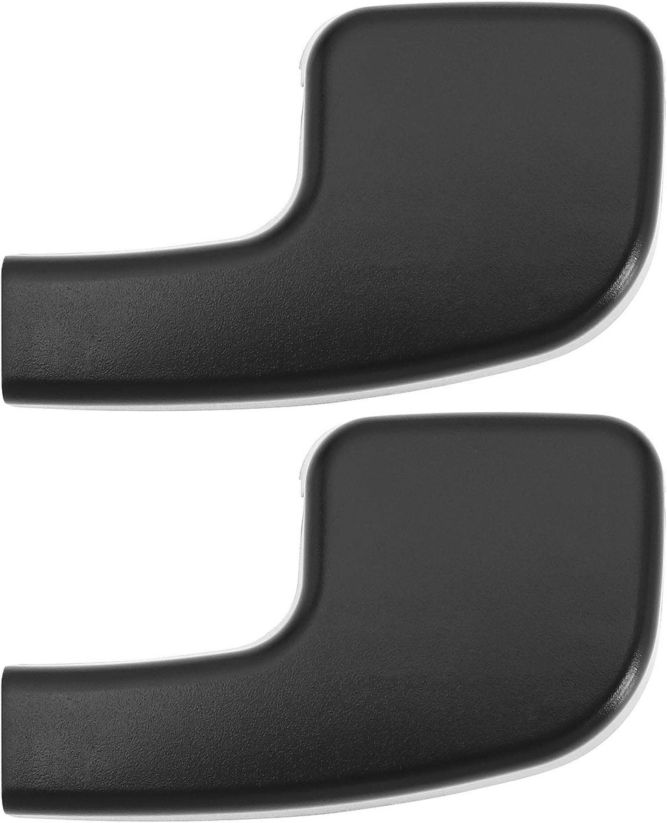 By shayne - Ruitensproeier arm deksel - Wisserarm cover - Zwart - 2 stuks - Compatibel met 3-serie - E90 E91 E92
