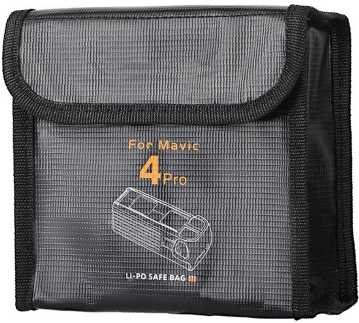 Mavic 4 Pro Batterij Tas Lipo Batterij Brandwerende Explosiebestendige Tas voor DJI Mavic 4 Pro Batterij Opslag Guard Safe Pouch, Voor 3 Batterij, Neo Drone Opbergdoos