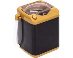 Elektrische Mini Wasmachine Automatische Make-up Borstelreiniger - Kinderen Speelgoed - Make-up Sponzen (Goud)