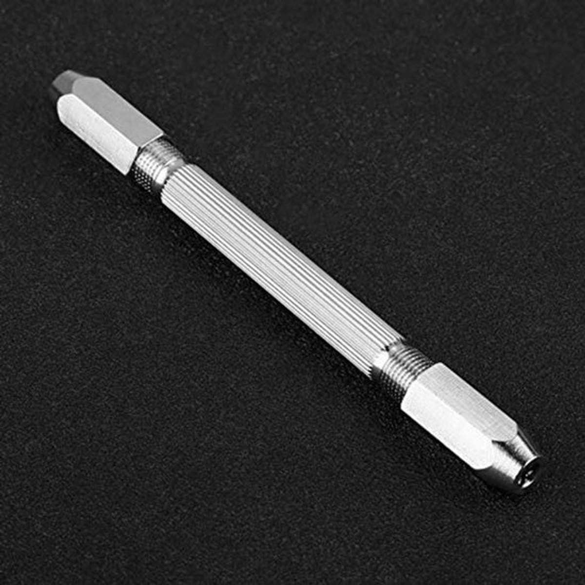 Pinboor 0-3mm - Handmatige Gimlet - Houten Handvat en Precisie Klem