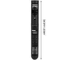 Verwarmer Beschermhoes - Aquarium Accessoire - Aquarium Veiligheid - Afneembaar en Verstelbaar - 24.5cm Lengte - Zwart