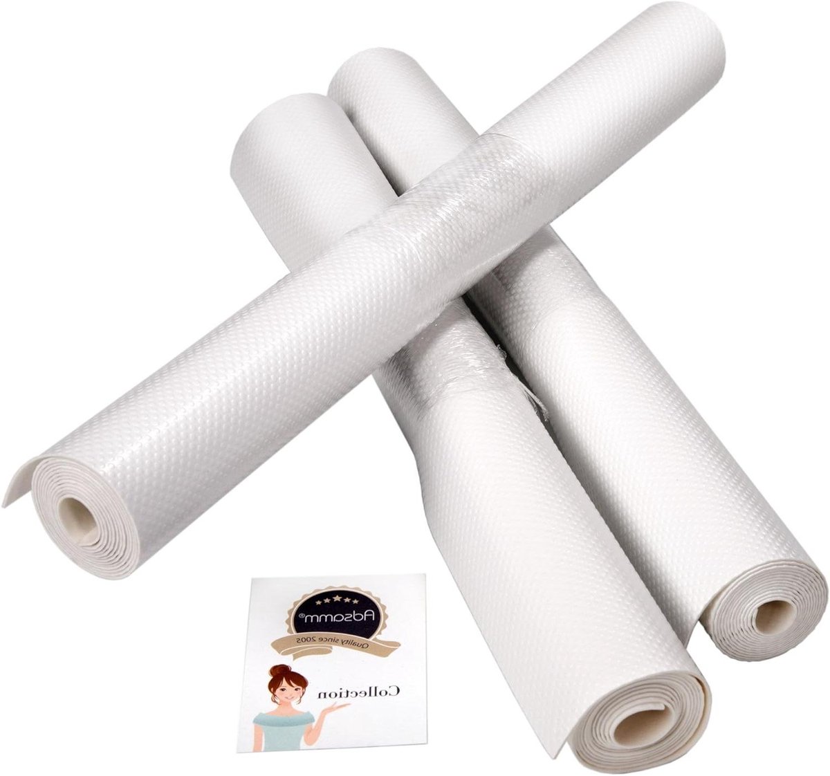Ladematten Antislip - Lade-inleg - Keuken Ordenen - 1.2mm Dik - 48x200cm - Wit
