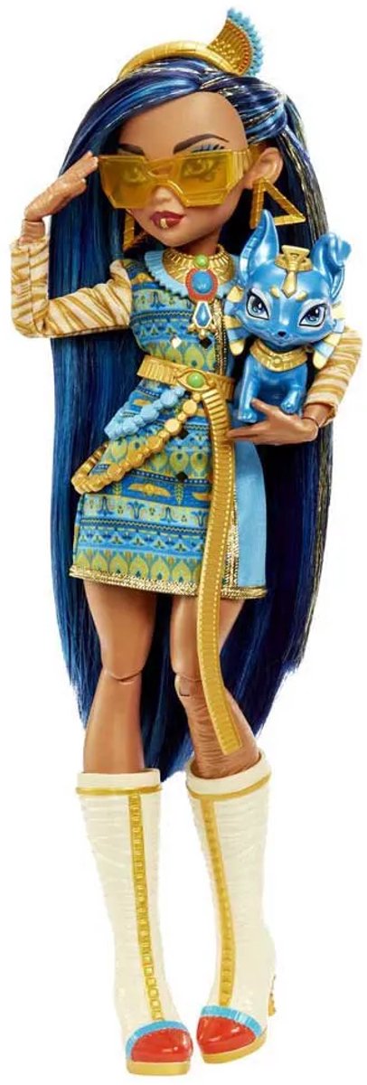 Monster High - Modepop - Cleo de Nile pop met piramide-tas — afbeelding 3
