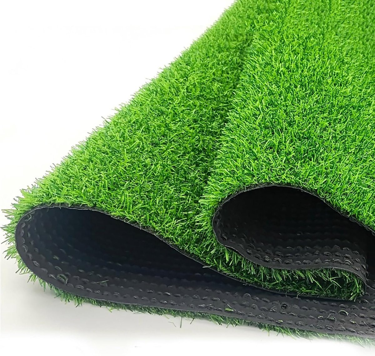 Kunstgrastapijt - Kunstgras panelen - Balkon decoratie - Onderhoudsvriendelijk gazon - 5 meter lang - Groen