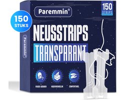 Neusstrips Transparant 150 stuks - Anti Snurk – Neuspleisters – Neusspreider – Sport - Snurkpleisters