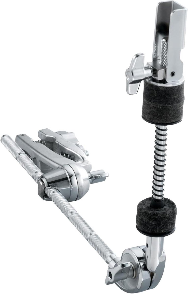 Hihat Houder - Hi-hat Stand - Drummen - Quick Set Tilter - 36 x 21 x 6.5 cm - Zilver