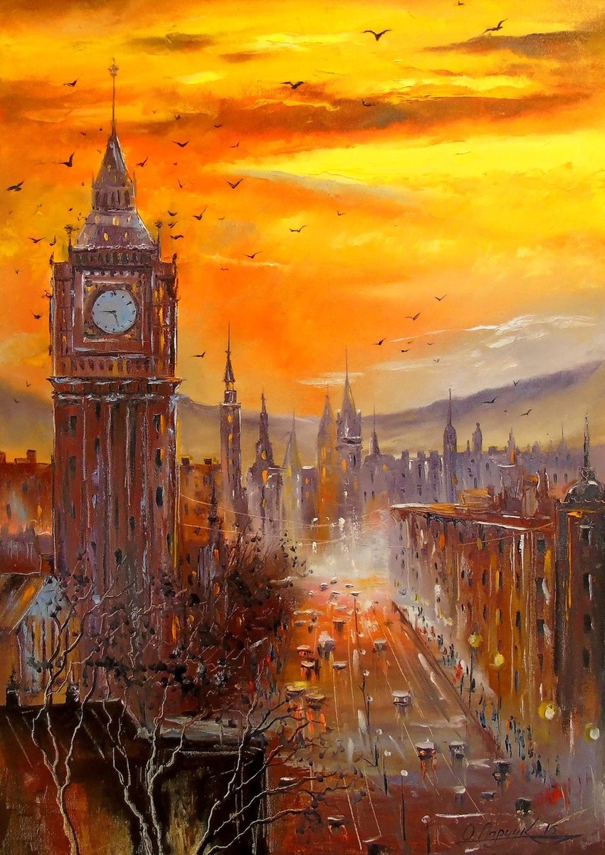Enjoy Puzzle legpuzzel London Evening 1000 stukjes puzzelplezier.