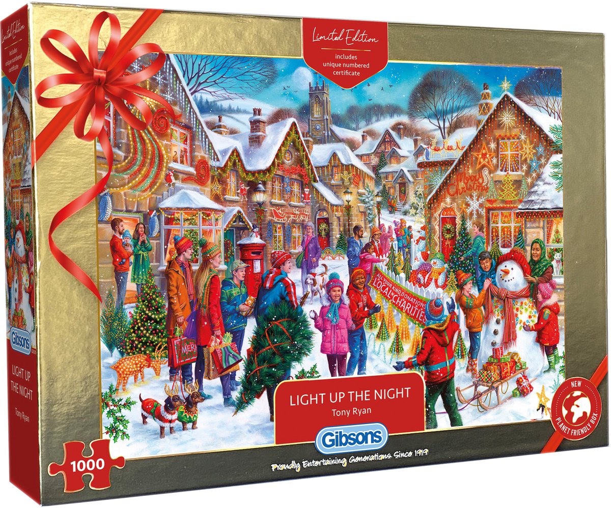 Christmas Limited Edition - Light Up The Night Puzzel (1000 stukjes)