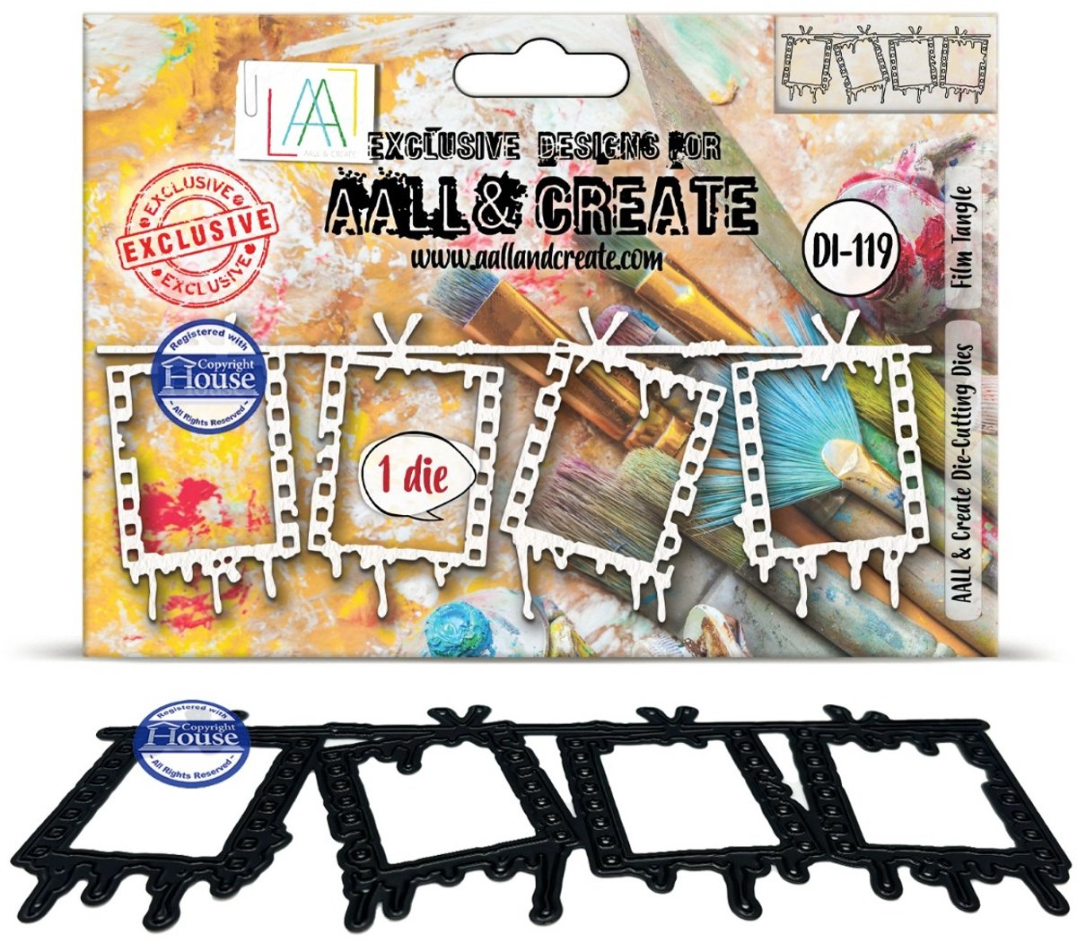 Aall & Create cutting dies - Film tangle
