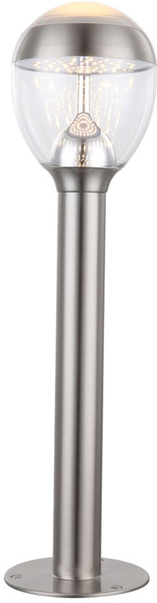 Buitenlamp vloerlamp tuin roestvrij staal buiten voetlicht, IP44, 1x LED 11W 750Lm warm wi