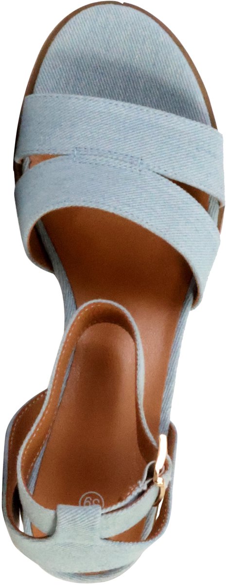 Sandalen met hak