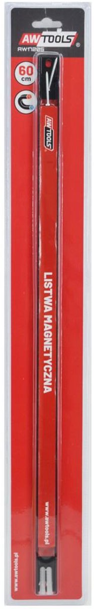 AWTOOLS - Magnetische Lijst - 60 cm - Sterke Neodymiummagneet - Ergnomische Installatie - Stalen Constructie