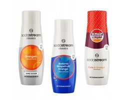 Sodastream - Concentraten Set - Orange Zero - Isotonic - Schwip Schwap