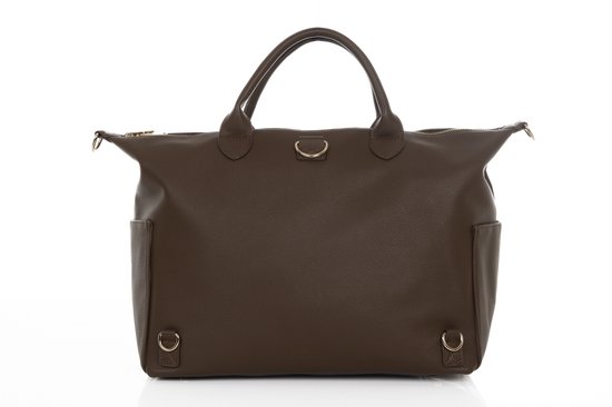Líonoir Amsterdam - Luiertas - Vegan Leer Cognac-Bruin/Goud — afbeelding 5