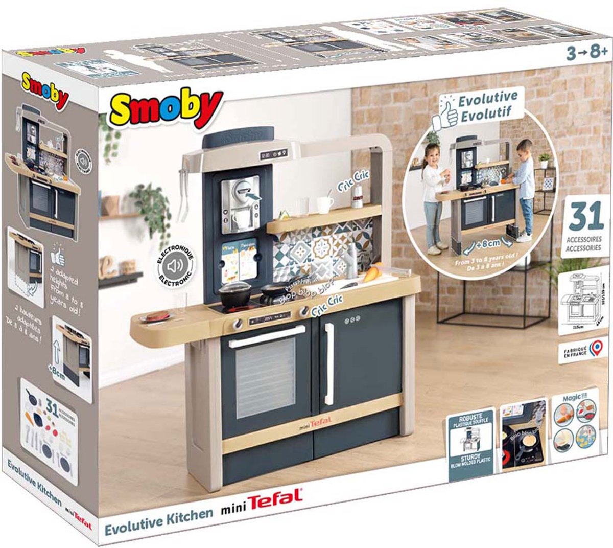 Smoby - Tefal Evolutieve Keuken - Speelgoedkeuken — afbeelding 21