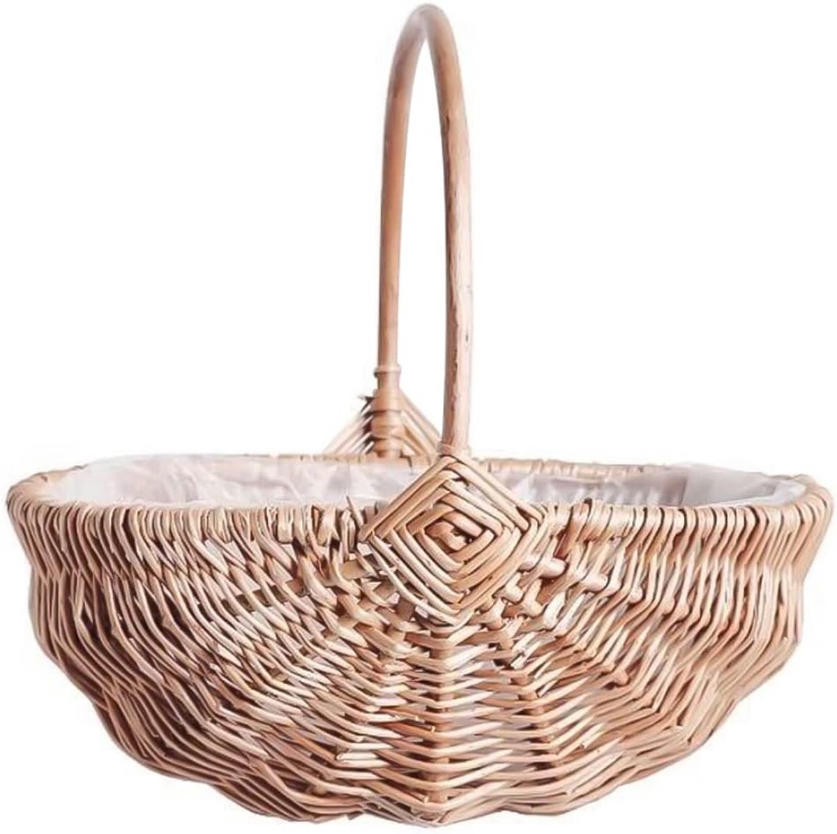 Geweven mand - Rattan mand - Bloemen presenteren - Handgeweven design