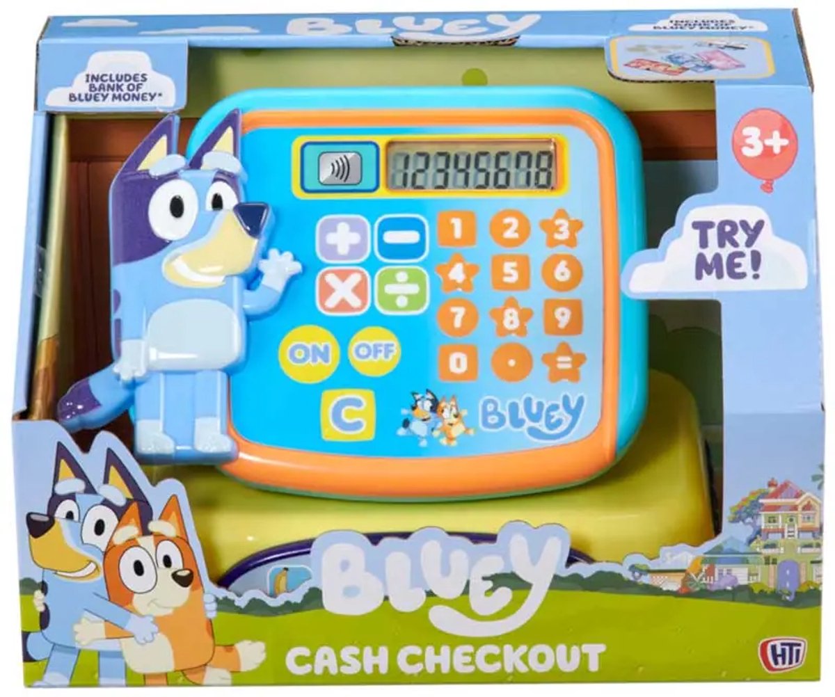 HTI kassa speelgoed Bluey - interactief rollenspel speelgoed.